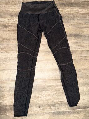 Alo Charcoal Seam Detail Yoga Leggings